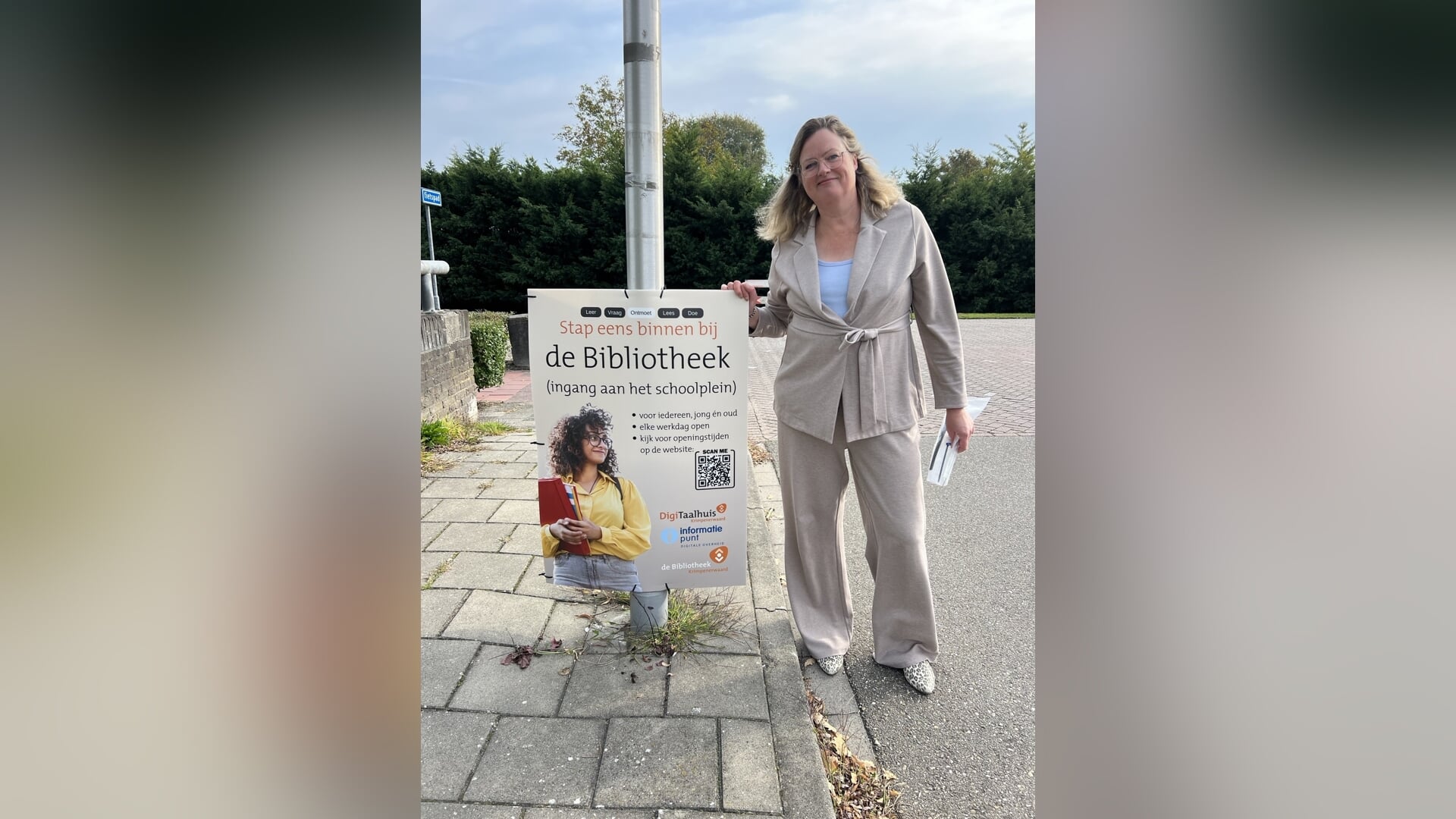 Promotiecampagne zet nieuwe bibliotheek Haastrecht op de kaart