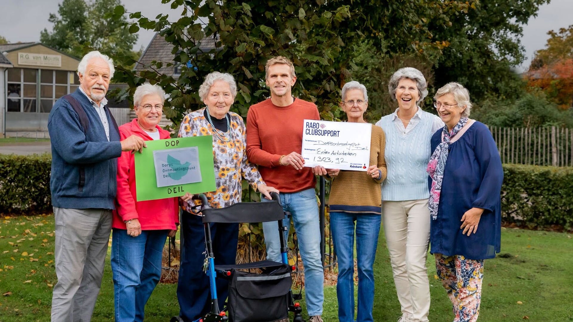 1300 euro voor DOP Deil