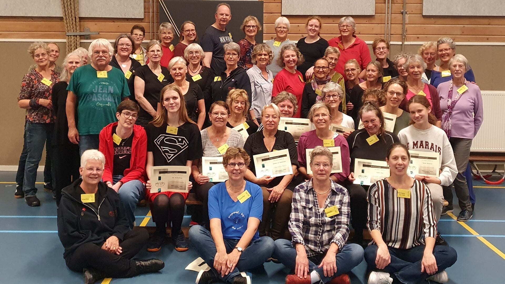 Instapcursus werelddansen van volksdansvereniging Oriënt uit Culemborg groot succes