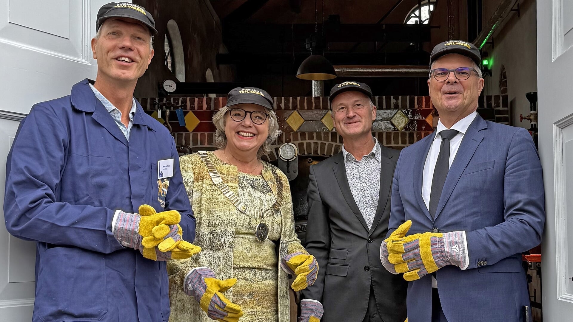 Stoomgemaal Teylingens na restauratie weer in gebruik genomen