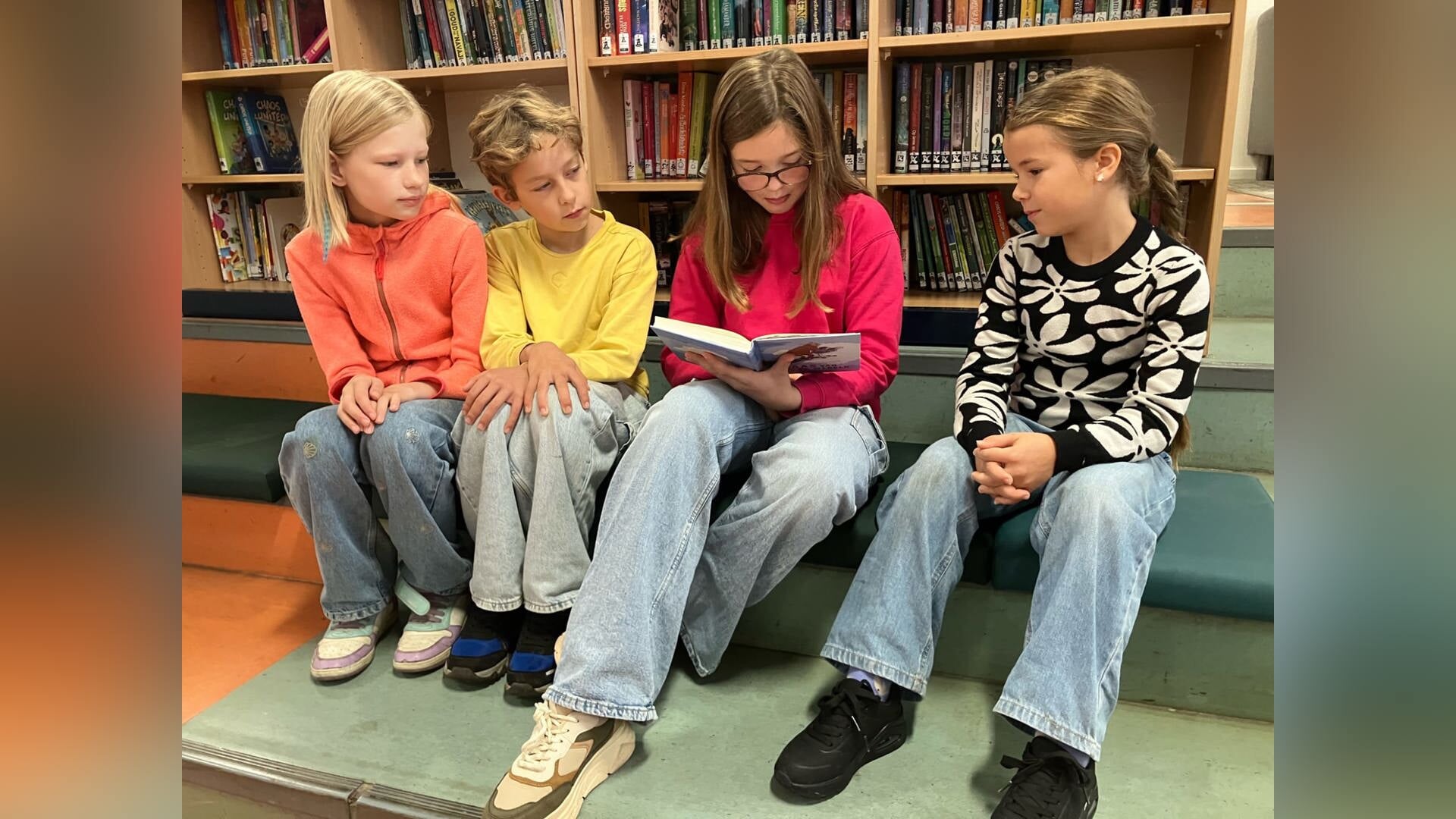 Evi Onstenk voorleeskampioen van de Augustinusschool