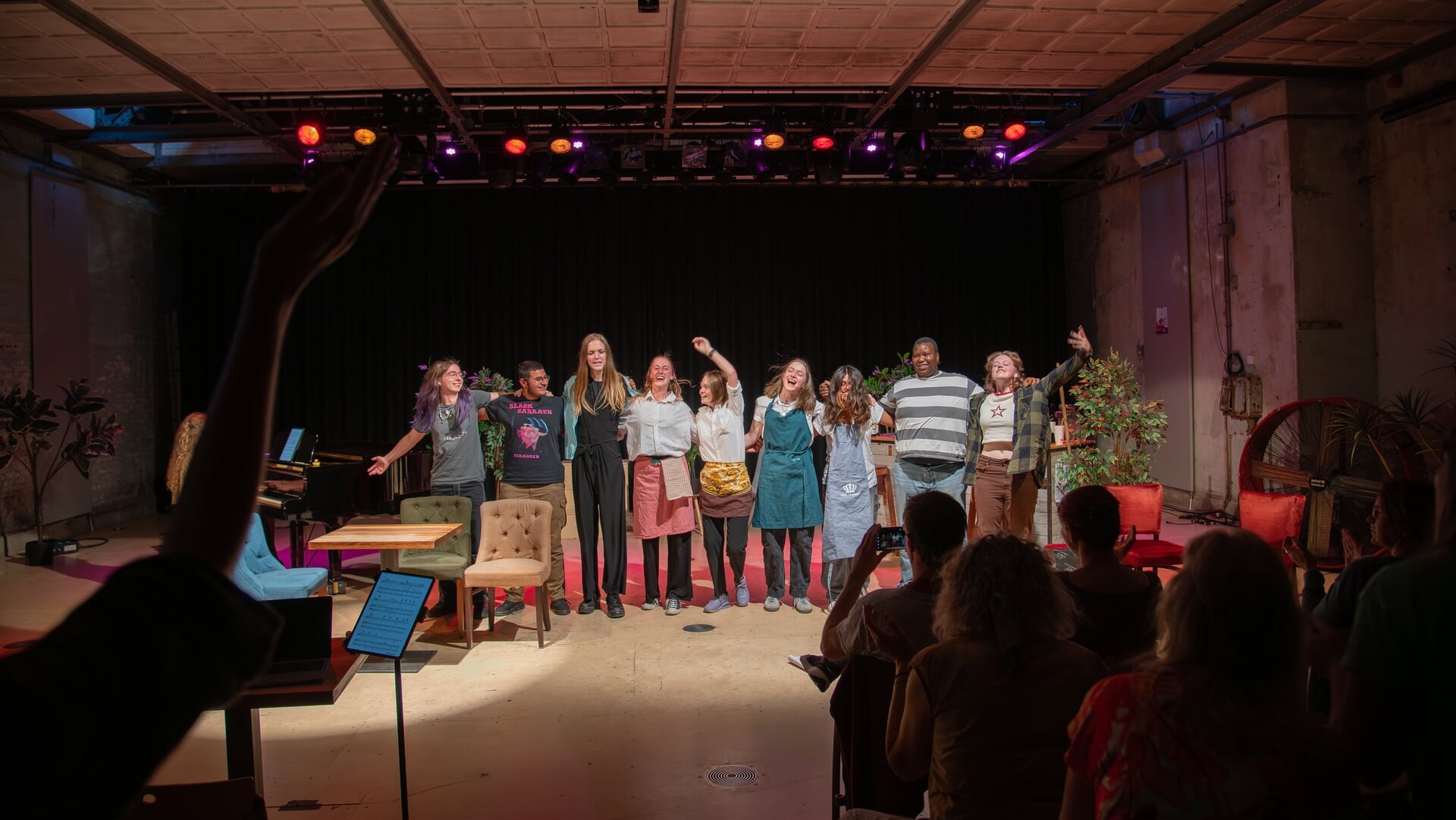 Jong talent presenteert muziektheatervoorstelling in De Gelderlandfabriek