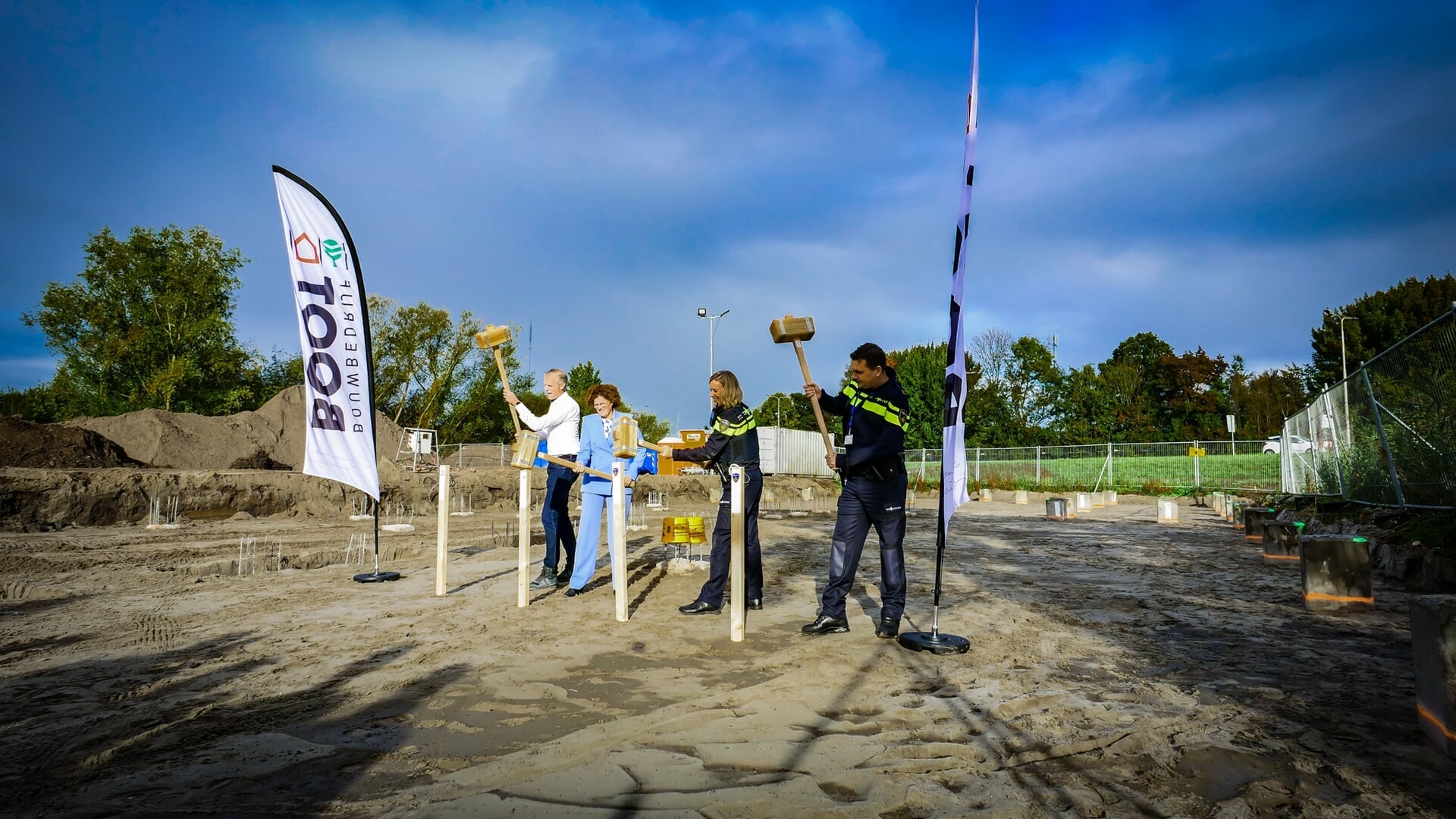 Bouw nieuw politiebureau in Nieuwegein in volle gang