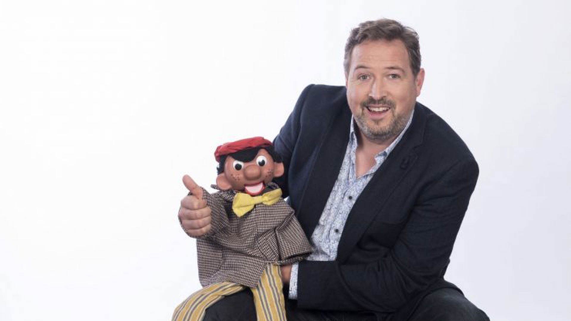 Buikspreker/goochelaar Matthijs Vlaardingerbroek in Het Kwartier