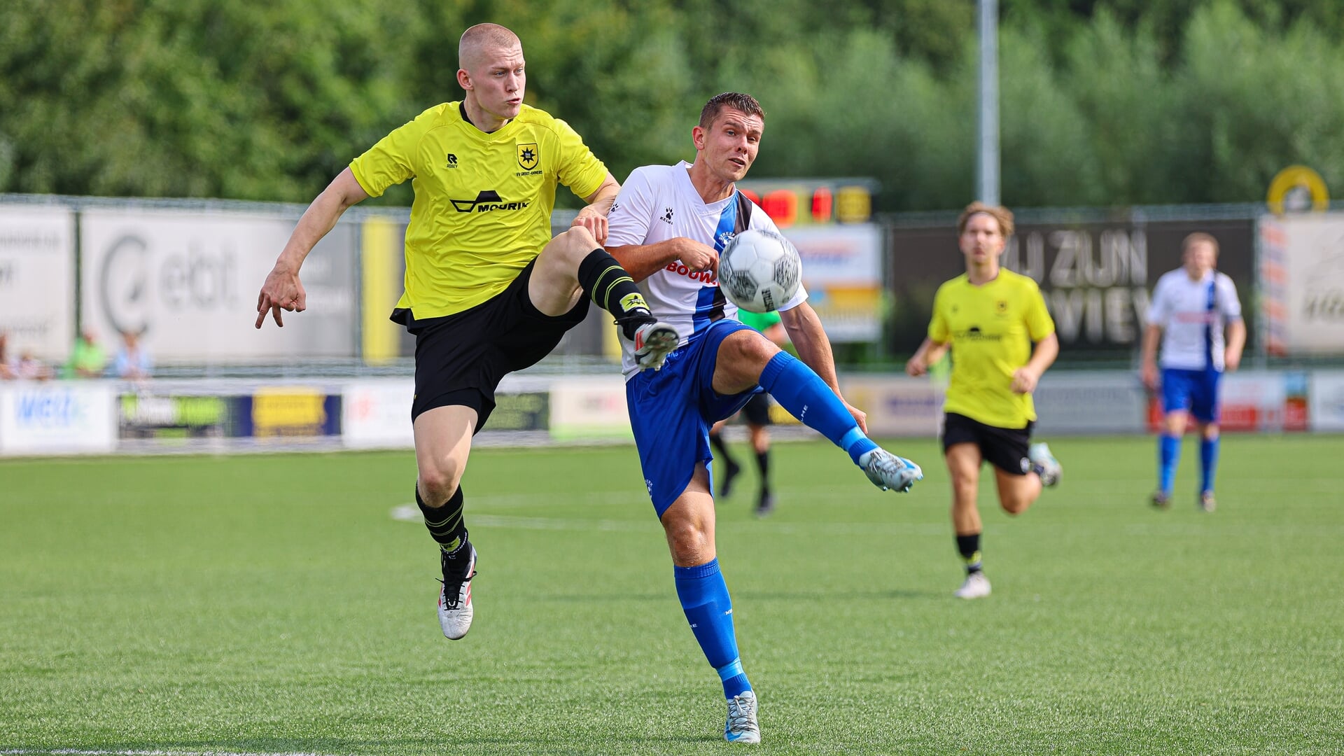 Sem van der Grijn en Olaf Wols blikken vooruit op derby Streefkerk - Groot-Ammers: ‘Niet tegen puntv