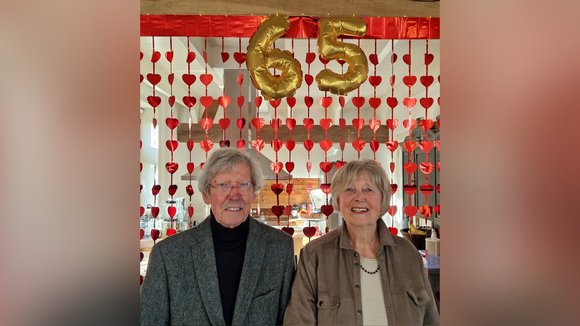 Piet en Corrie Bal uit Herwijnen 65 jaar getrouwd