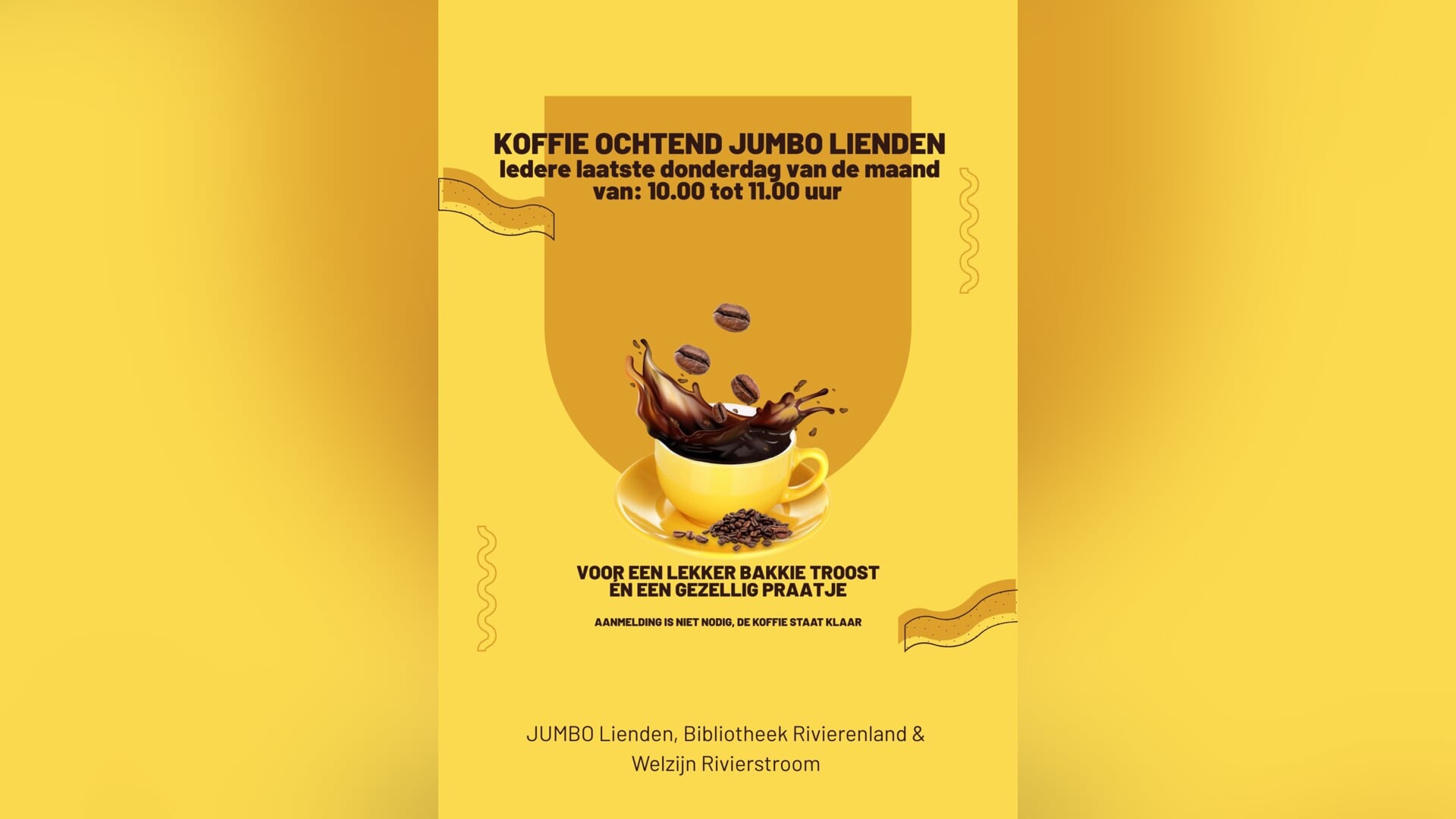 Een bakkie doen in Lienden bij de Jumbo