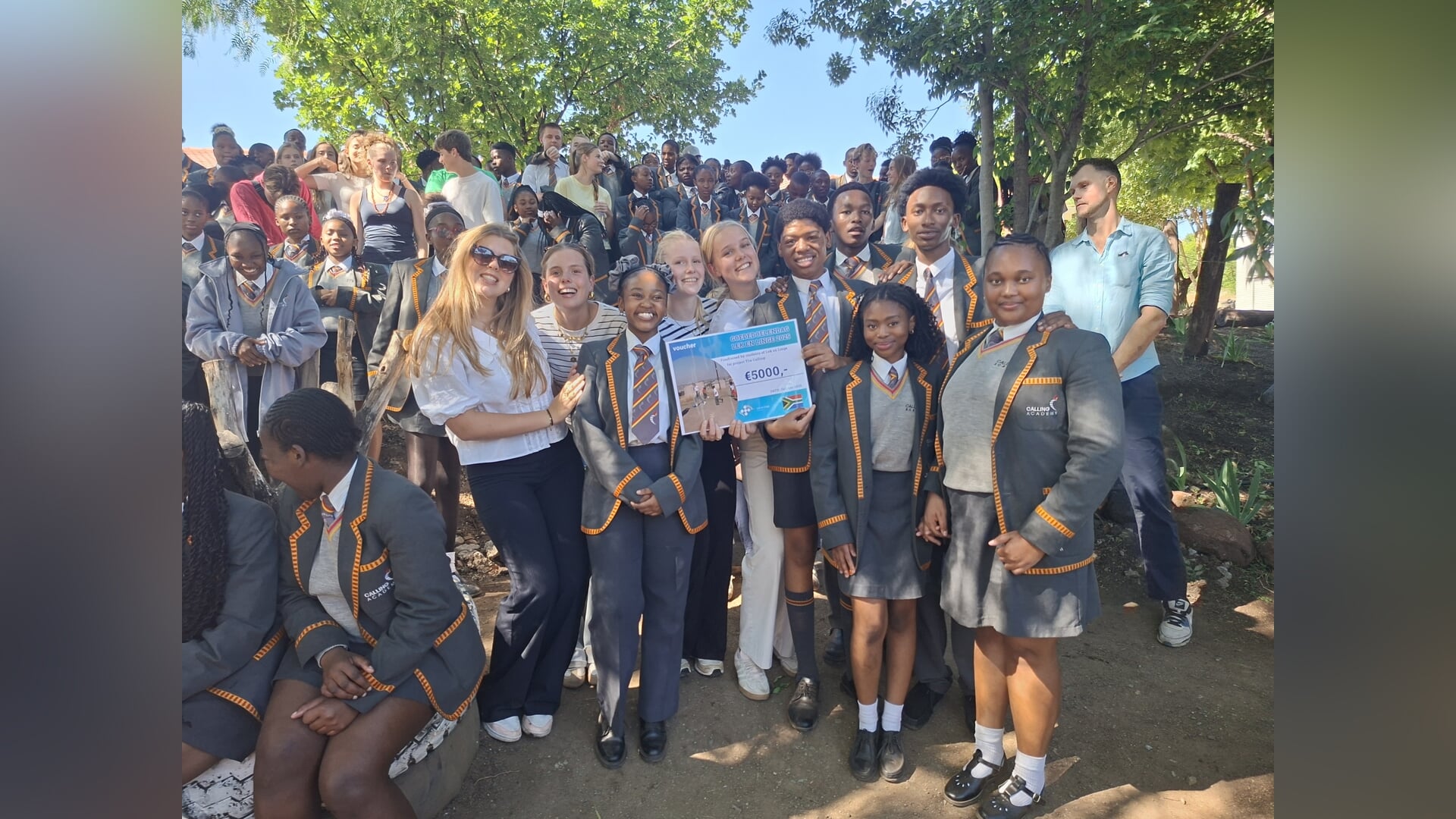 Leerlingen Lek en Linge ervaren in Zuid-Afrika wat solidariteit betekent