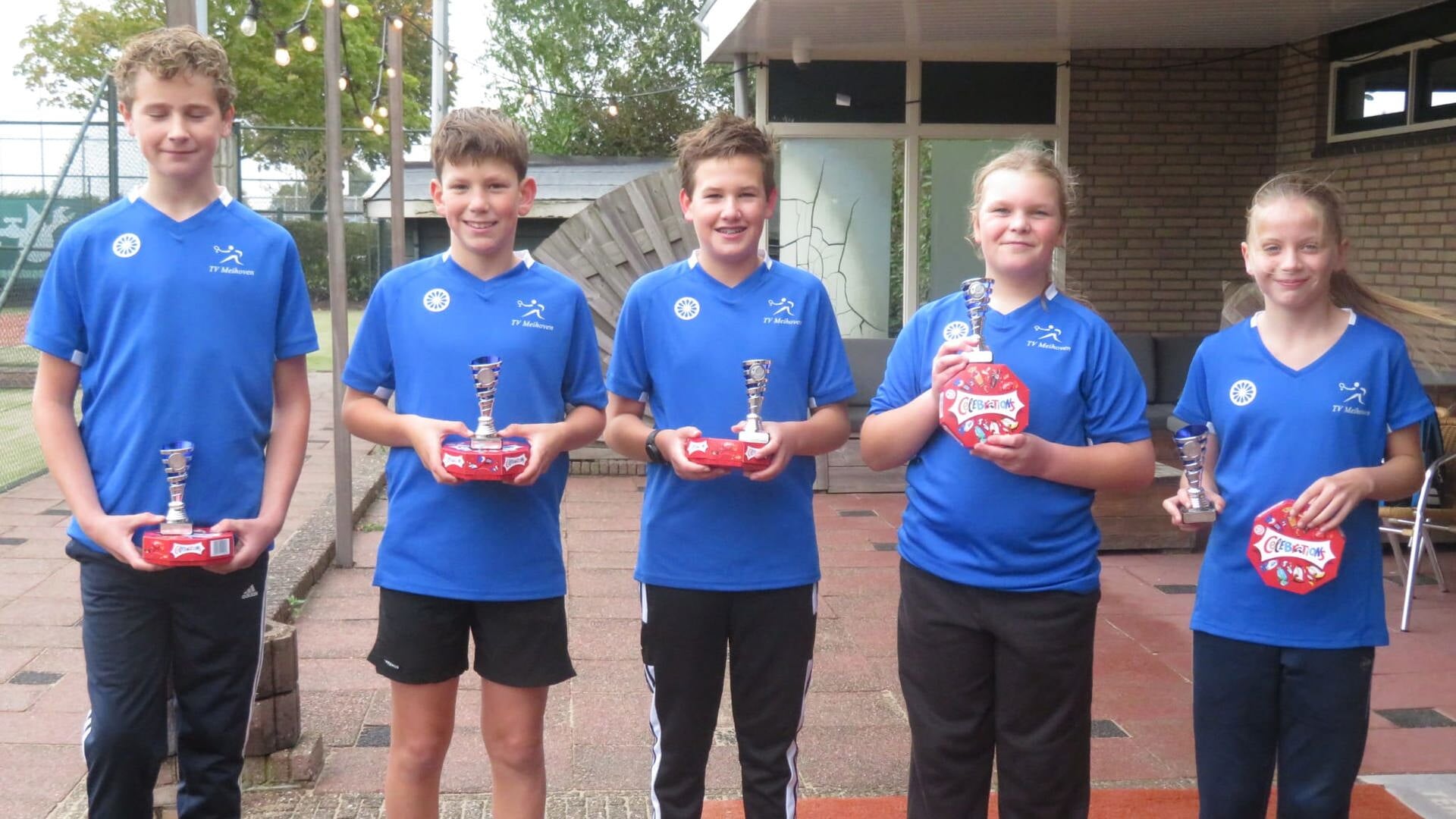 Jeugdteam tennis TV Meihoven uit Ameide ongeslagen kampioen