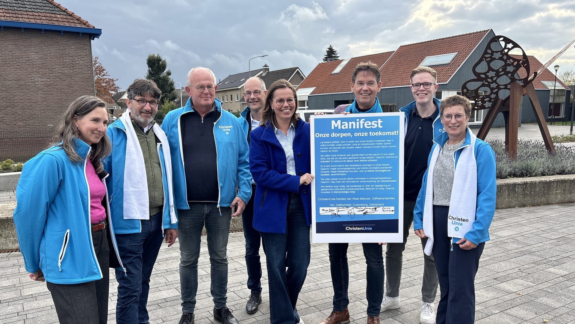 Mirjam Bikker (CU) op bezoek in Beesd