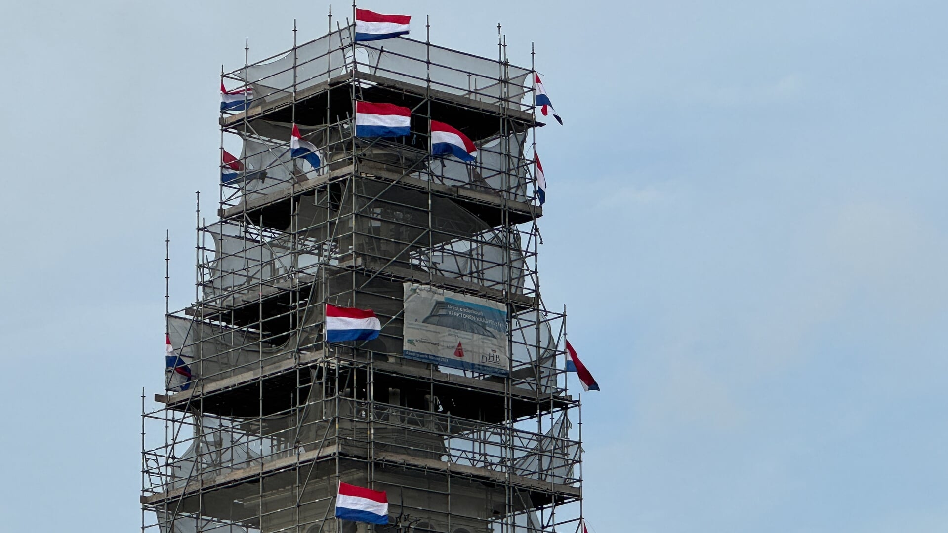 Haastrecht kleurt rood-wit-blauw op verkiezingsdag