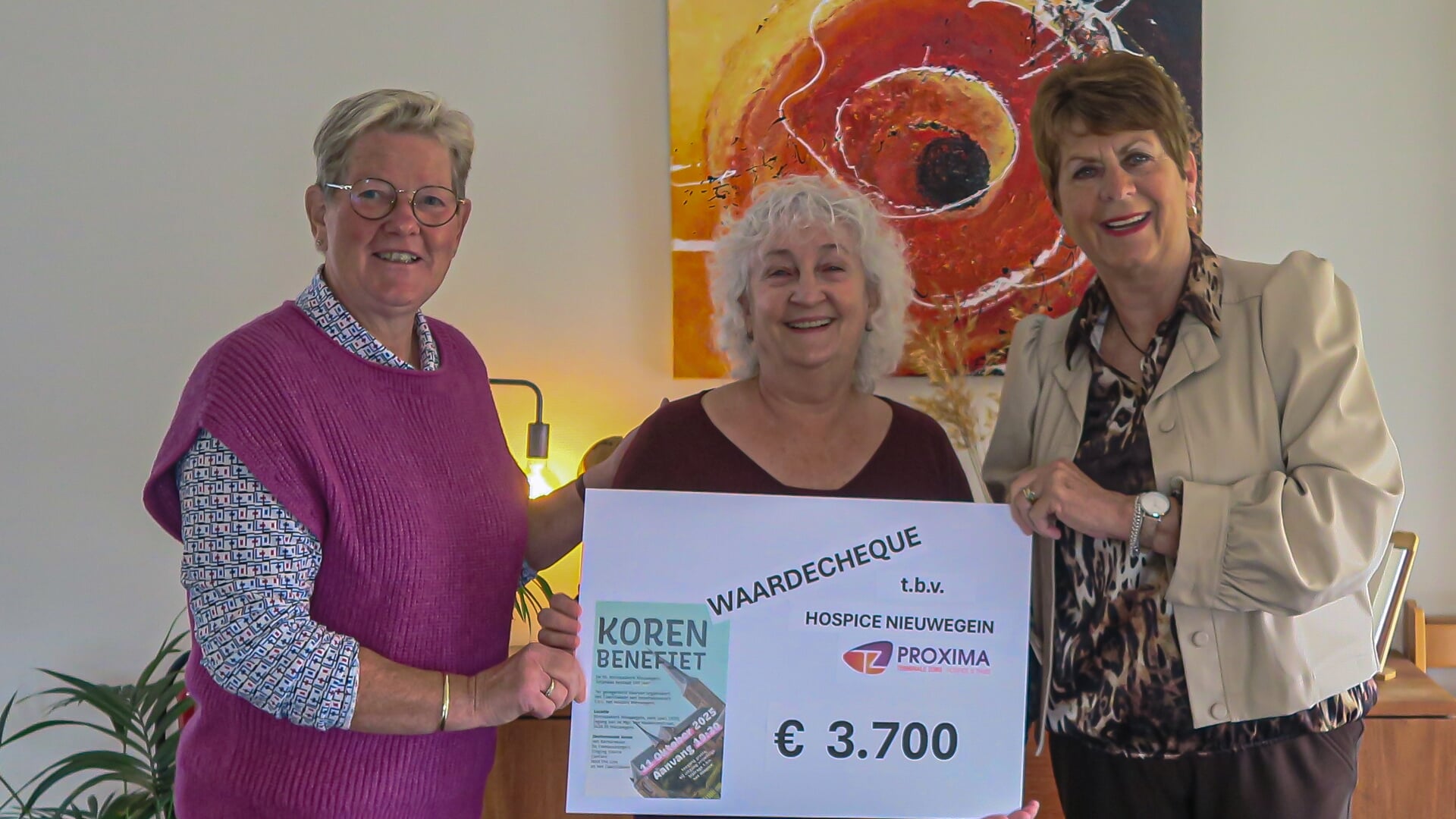 Benefietavond in St. Nicolaaskerk levert 4.000 euro op voor hospice in Nieuwegein