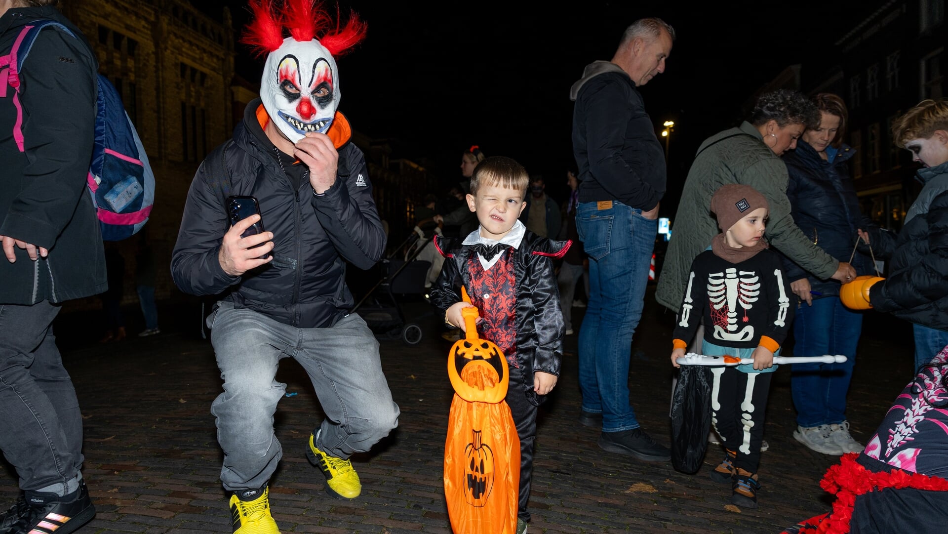 Schoonhoven weer even Spookhoven tijdens Halloweenavond