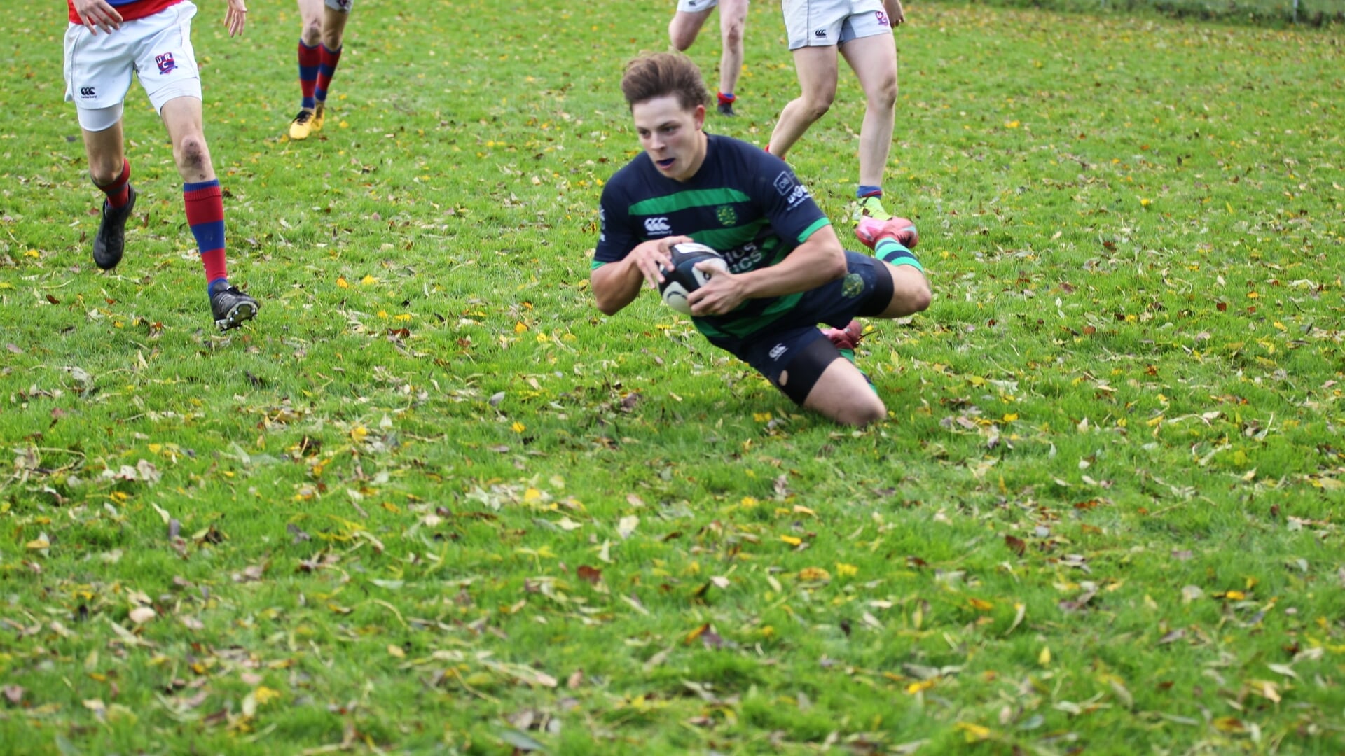 Sterk RFC Gouda niet opgewassen tegen krachtpatsers URC: 21-48