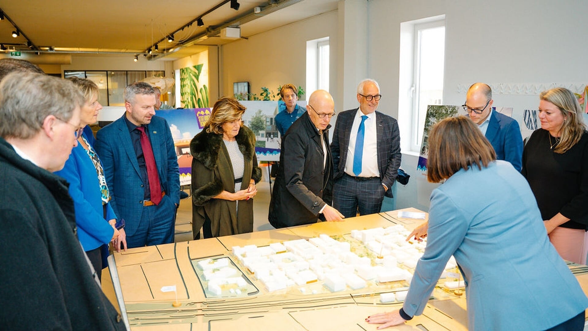 GS Gelderland tonen belangstelling voor Stationskwartier Culemborg