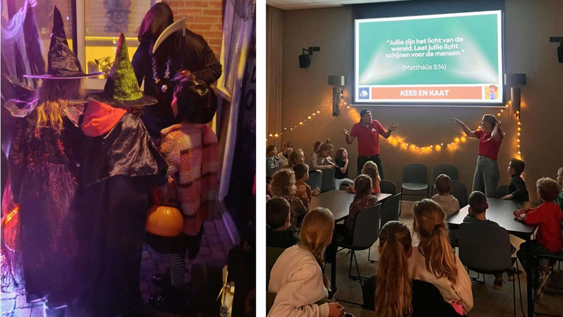 Halloween én Lichtfeest in Linschoten