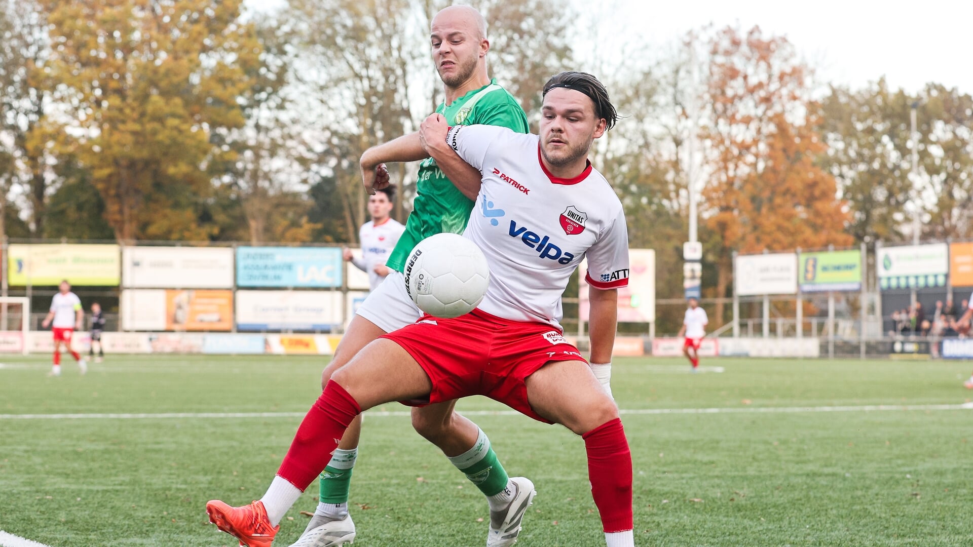 Unitas laat zien dat het elke week stappen verder komt; deling met Nieuw-Lekkerland verdiend