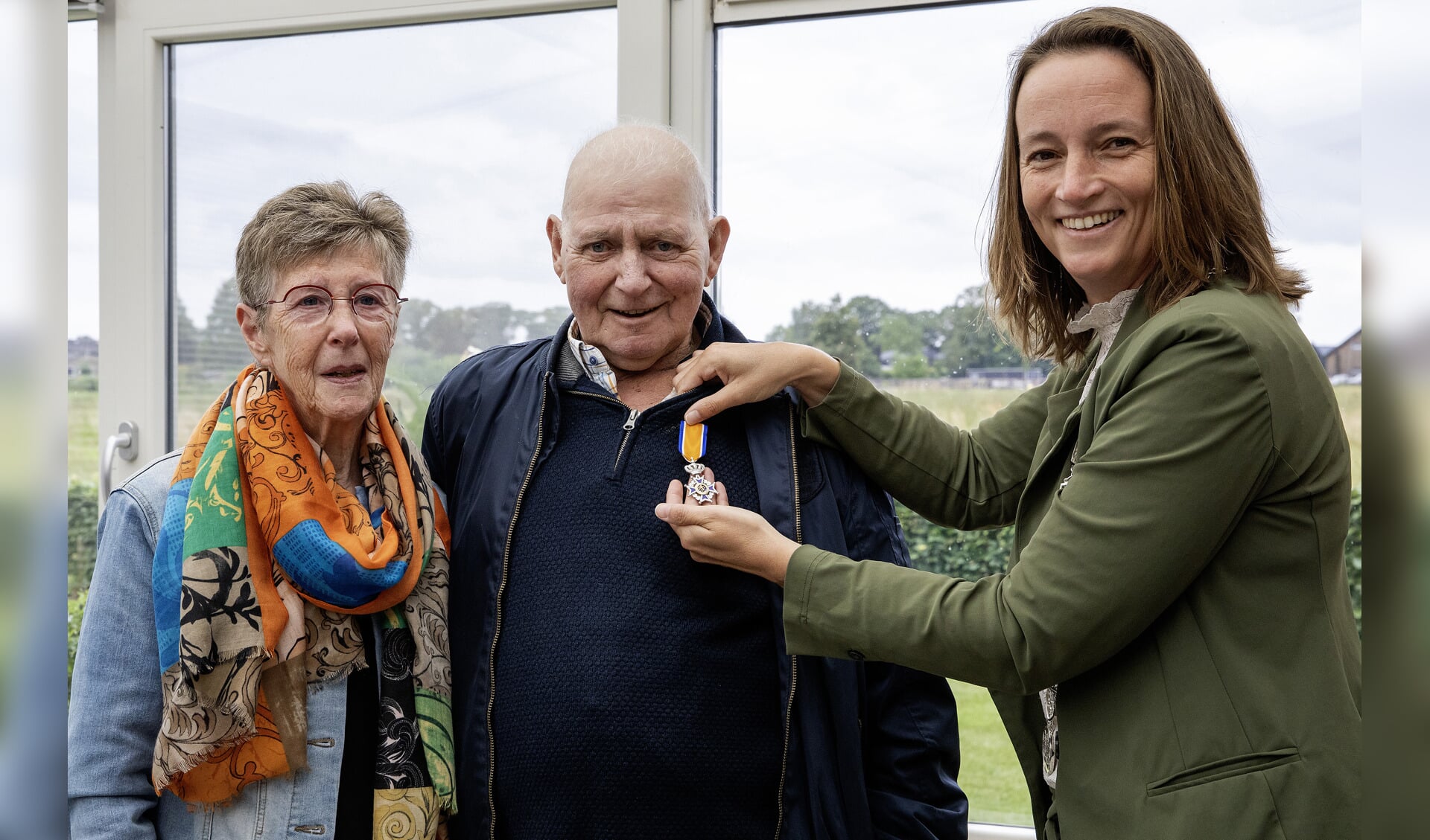Gerrit de Klein uit Langenboom koninklijk onderscheiden