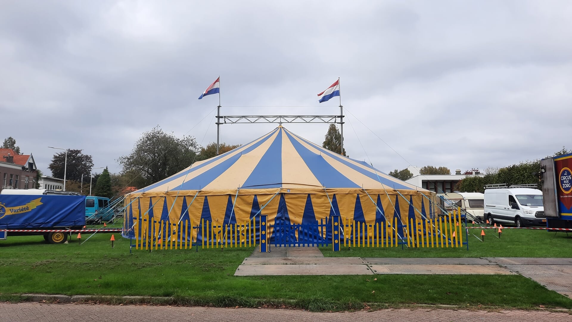 Circus in de Zorg op locatie de Lindonk