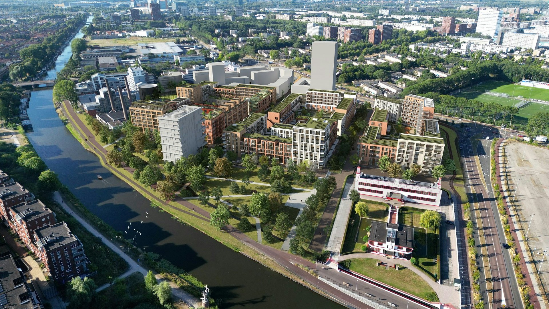 Goed nieuws nieuwbouwplan De Nieuwe Defensie te Utrecht: Blok 3A gegund ...