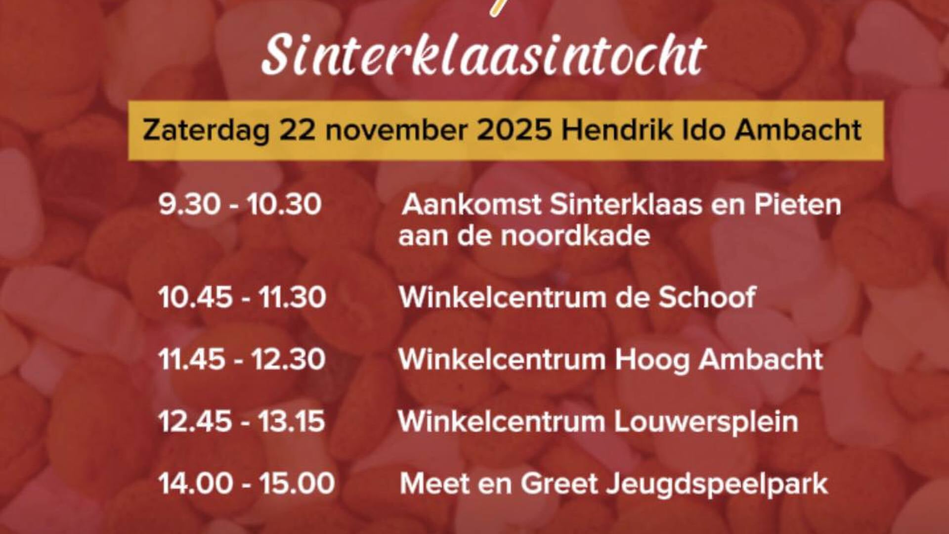 Intocht Sinterklaas Hendrik-Ido-Ambacht