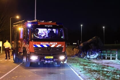 Dode bij eenzijdig ongeval op de Coldenhovelaan in Maasdijk