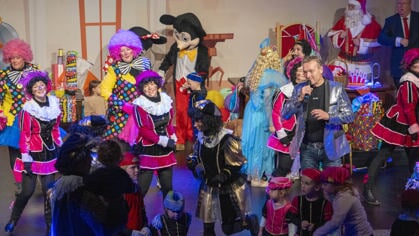 Sinterklaas en zijn Pieten zorgen voor een verrassende show vol mysterie