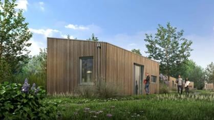Zes Tiny Houses voor buurtverbinders in Wijbosch