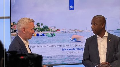Van der Burg blijft bij standpunt na val coalitie Bonaire: geen ruimte voor ingrijpen