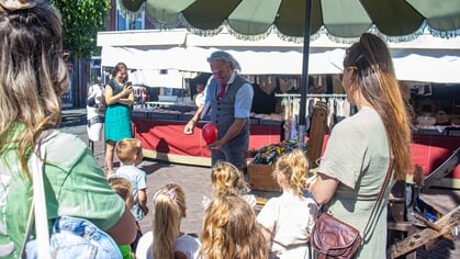 Clown Desalles gaat voor reuring zorgen in het centrum