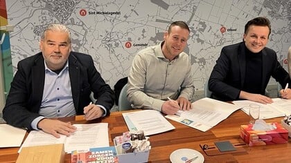 Aannemingsovereenkomst voor 21 nieuwbouwappartementen aan De Vogelaer in Schijndel