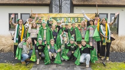 Zestien jeugdhoogheden klaar voor carnaval in Schorsbos