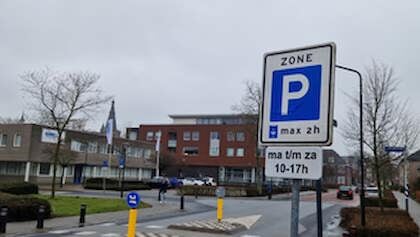 Bebording parkeerschijfzone aangepast: blauwe zone nu van 10.00 tot 17.00 uur