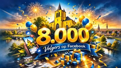 Mijlpaal voor MooiSchijndel: 8.000 volgers op Facebook