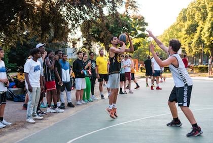 Groot 3x3-basketbalevenement zaterdag in Lasloods: ‘Kom kijken of doe mee!’
