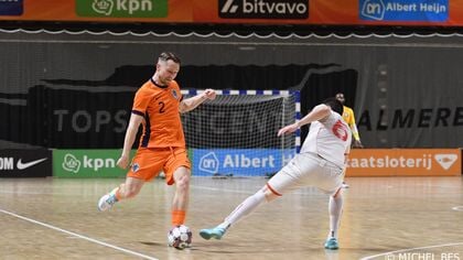 Zaalvoetballer Jordy Cretier is al maanden in de ban van Oranje