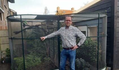 Wim van der Linden van vv Vogelvreugd: ‘Op vogels raak je nooit uitgekeken’