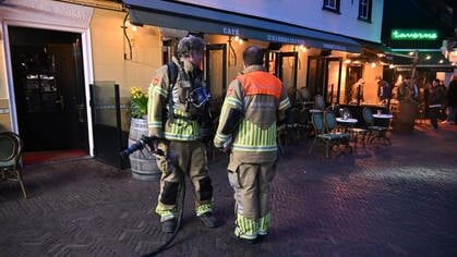 Brand in café D’Allerliefste aan Karel de Grotelaan in centrum van Bergen