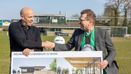 Gemeente en club bundelen krachten: vernieuwing sportcomplex SV Vrone van start