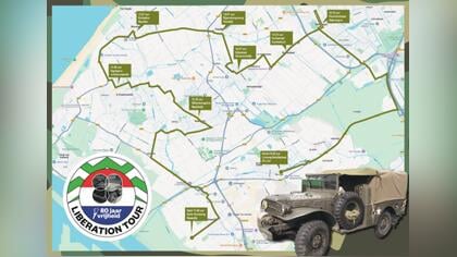 Bevrijdingskaravaan rijdt door Westland tijdens Liberation Tour