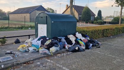 Afvaldumpingen bij Jumbo Rooiseheide blijven groot probleem