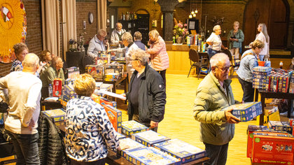 Puzzelliefhebbers vinden elkaar in Het Gasthuis