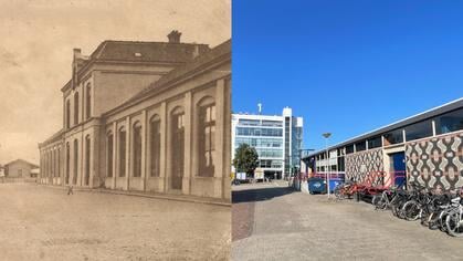 Purmerend door de tijd: Treinstation Purmerend