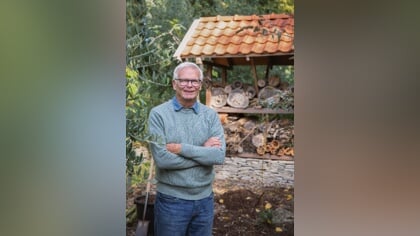 Wout van der Schalie houdt de Boshoek al veertig jaar bloeiend