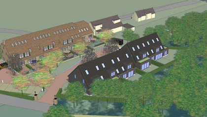 Woningen in en om Wevershoeve
