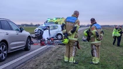 Slachtoffer van ernstig ongeluk op N242 bij Nieuwe Niedorp overleden