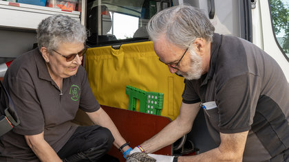 Dierenambulancevrijwilligers Paul (63) en Sylvia (64) uit Heemskerk in de spotlights bij project ‘Vrijwilliger van het Jaar’