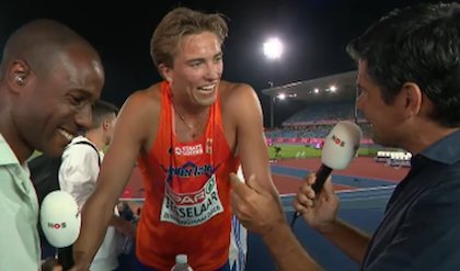 Heerhugowaardse atleet Jeff Tesselaar steelt harten op EK met enthousiasme én topprestaties