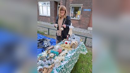 Vlooienmarkt in speeltuin Westerdijk Hoorn