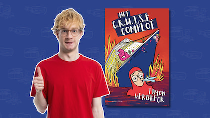 Kinderboekenschrijver en YouTuber Timon Verbeeck komt naar Bruna Middenwaard